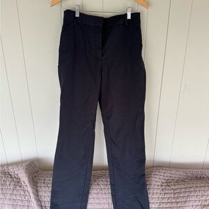 Talbots Black High-Rise Straight Pants